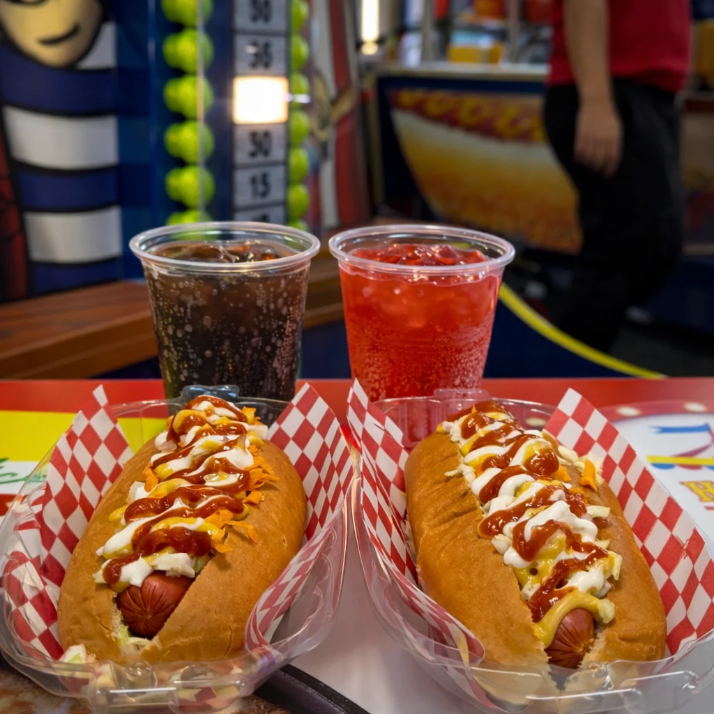 1 Hora de Diversión para 2 + Hot Dogs y Bebidas por solo $15 en Happy Time - Image 3