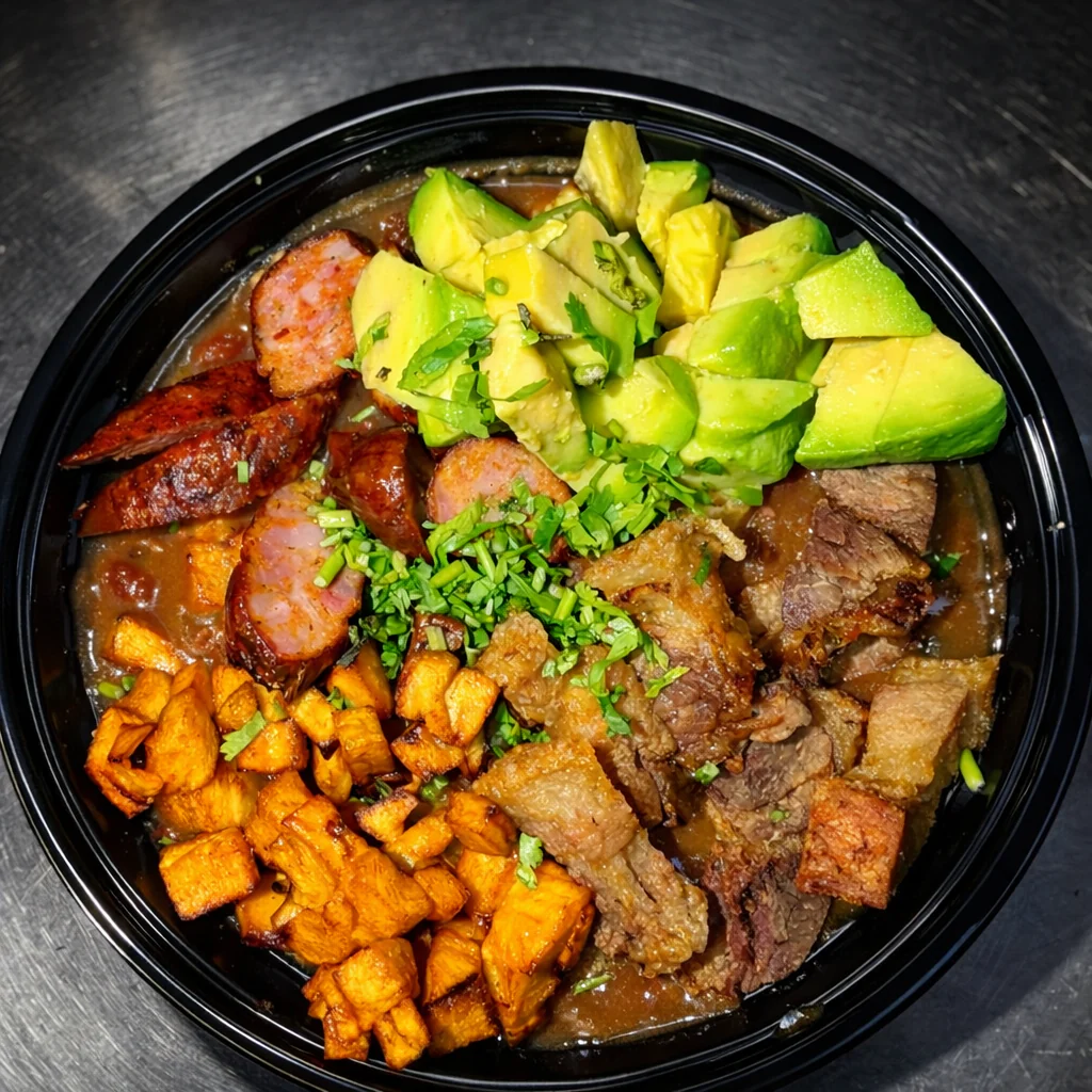 2 Cazuelas de Chicharrón, Chorizo y Frijoles + Arroz + Arepa + 2 Bebidas por solo $20 en Carpe Diem Terrace - Image 4
