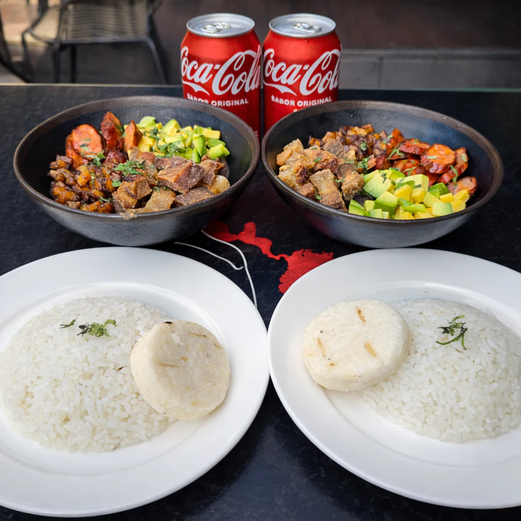 2 Cazuelas de Chicharrón, Chorizo y Frijoles + Arroz + Arepa + 2 Bebidas por solo $20 en Carpe Diem Terrace - Image 6