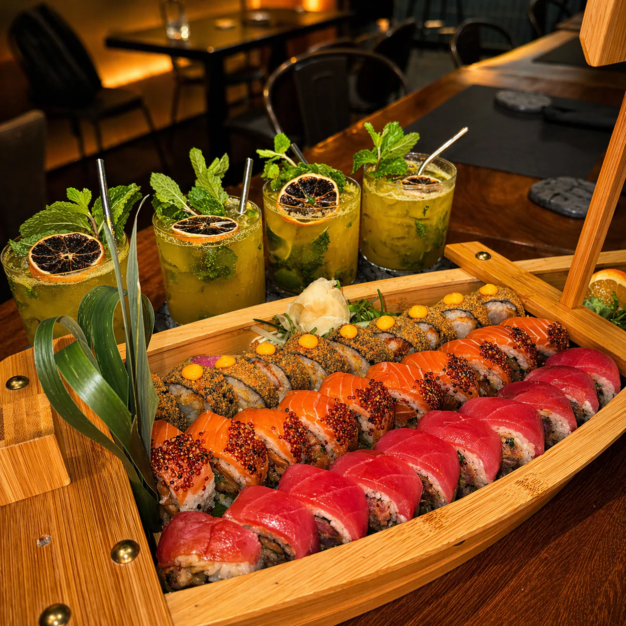 30 Rolls de Sushi de Autor + 4 Cócteles Premium por solo $45 en Catch Casco Viejo - Image 3
