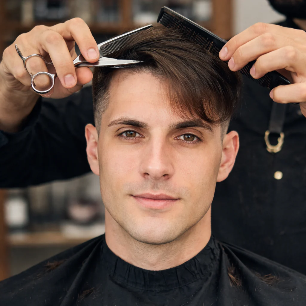 Corte de Cabello + Lavado de Cabeza + Aplicación de Mascarilla + Masajeado Ocular por $10 en Provenza Barber Shop - Image 3