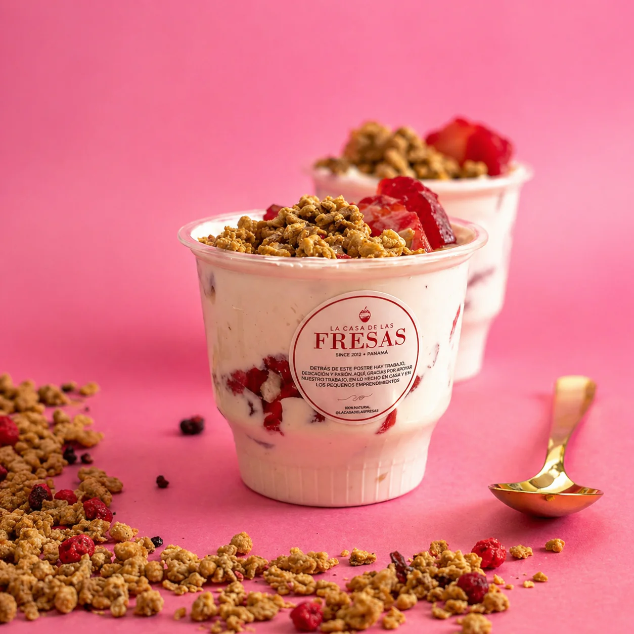 Paga $7.50 y Consume $12 en el Menú Completo + Cupón de $100 Off para servicio de Snack Bar en La Casa de las Fresas